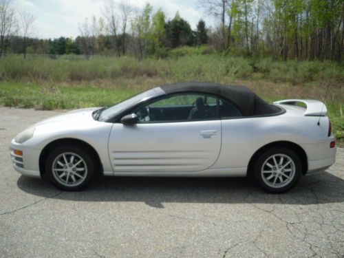 2002 mitsubishi eclipse spyder gs convertible 2-door 2.4l