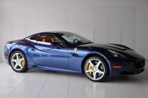2012 ferrari california with 4700 miles 5 years of free scheduled service remain