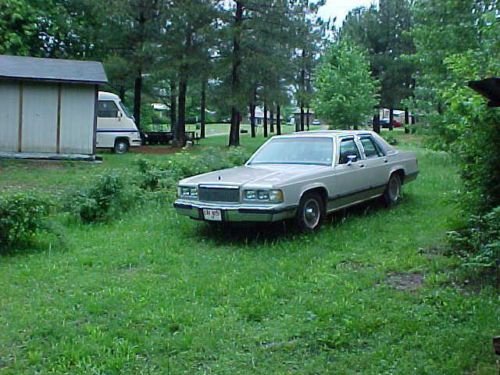 1990 mercury grand marquis ls sedan 4-door 5.0l