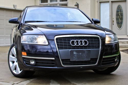 2006 audi a6 3.2 quattro pirelli tires service records clean carfax history