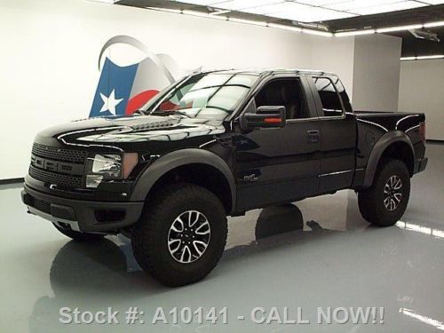 2012 ford f-150 svt raptor supercab 4x4 6.2l 33k miles texas direct auto