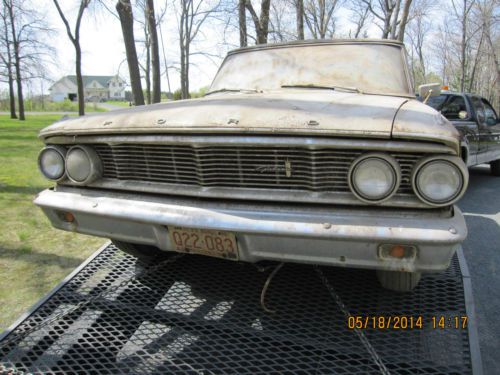 1964 ford galaxie 500 ( barn find)