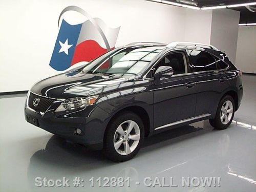 2011 lexus rx350 awd sunroof nav rear cam xenons 19k mi texas direct auto