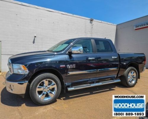 5.7l hemi 4x4 big horn remote start tow hitch running boards cpo dual exhaust