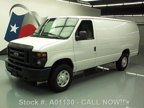 2014 ford e-250 extended cargo van 4.6l v8 only 22k mi texas direct auto