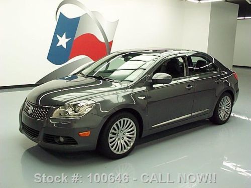 2010 suzuki kizashi sls sunroof nav htd leather 51k mi texas direct auto