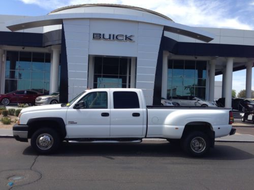 Low mile 2006 dually, duramax diesel, backup camera, chrome wheels, navi!!