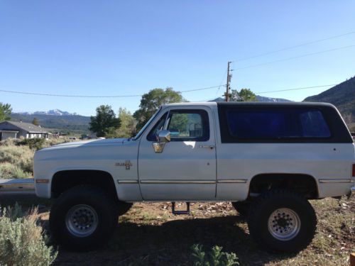 1987 k5 blazer highly modified w/no reserve