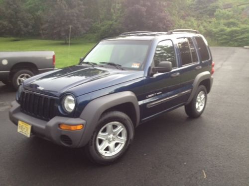 2003 jeep liberty 4x4 sport