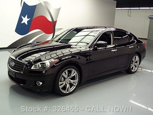 2011 infiniti m37 sport sunroof nav rear cam 20&#039;s 43k texas direct auto