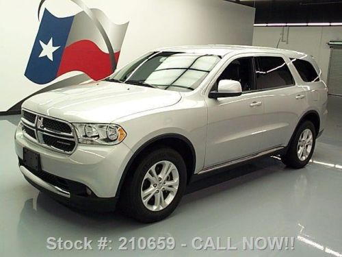 2012 dodge durango sxt leather rear cam 3rd row 45k mi texas direct auto