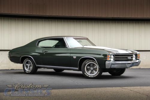 1971 chevrolet chevelle ss tribute 454 engine green on green