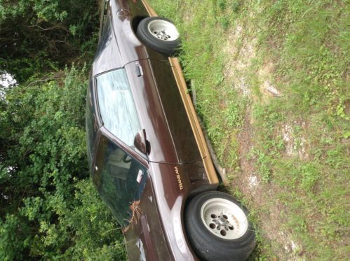 1984 pontiac firebird trans am coupe 2-door 5.0l