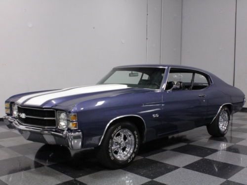 Slick restored &#039;71 chevelle, 350 ci v8, auto, frsh paint and interior, turn-key!
