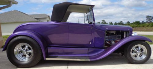 1929 ford roadster street rod / hot rod cabriolet highboy with 1932 ford grill