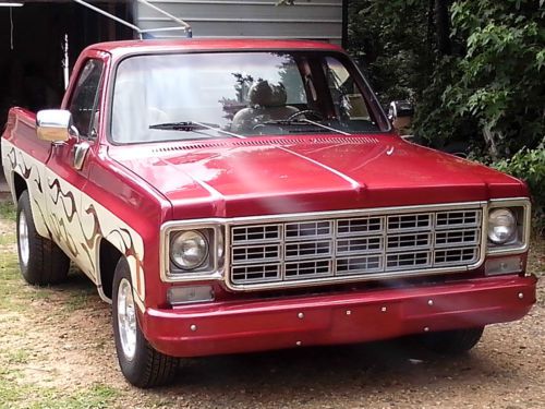 1977 chevrolet c10 custom deluxe truck