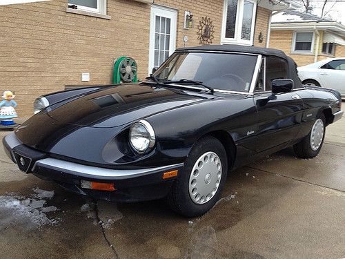 1988 alfa romeo spider graduate