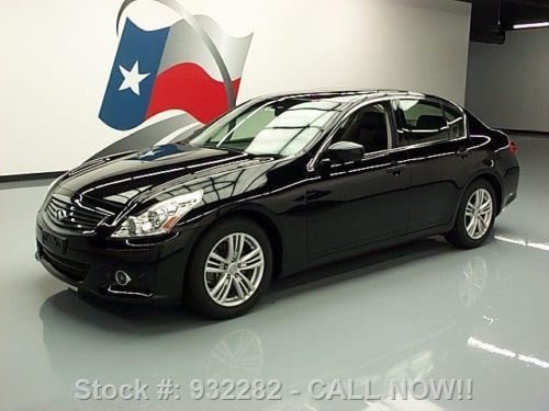 2012 infiniti g37 journey sedan sunroof rear cam 31k mi texas direct auto