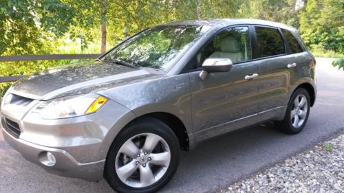 2008 acura rdx sh-awd hail damage salvage rebuildable no reserve auction