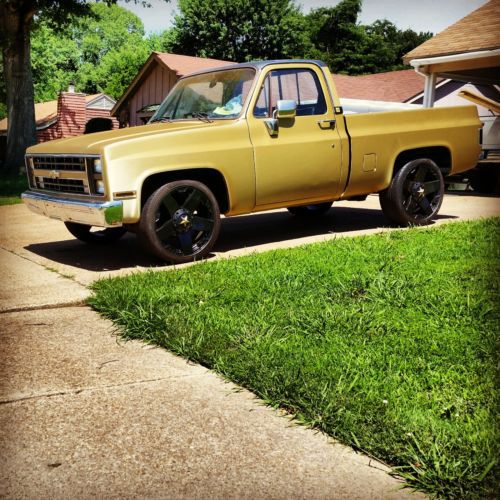 1986 chevorlet c-10 rat rod shop truck hot rod sema classic silverado sbc petina