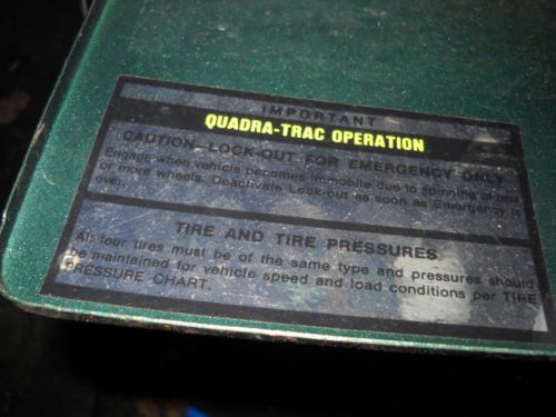 1979 Jeep CJ7 304 V8 Quadra Trac 34K Orig Miles Never Registered Municipal Owned, image 11