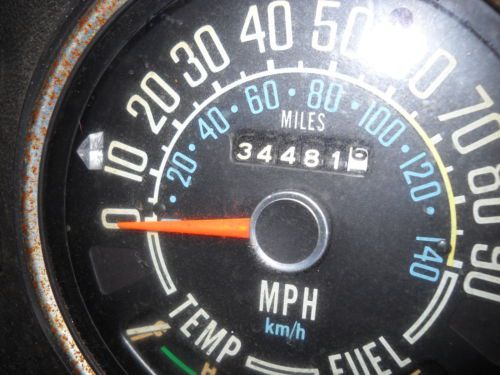 1979 Jeep CJ7 304 V8 Quadra Trac 34K Orig Miles Never Registered Municipal Owned, image 12