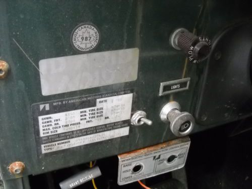 1979 Jeep CJ7 304 V8 Quadra Trac 34K Orig Miles Never Registered Municipal Owned, image 13