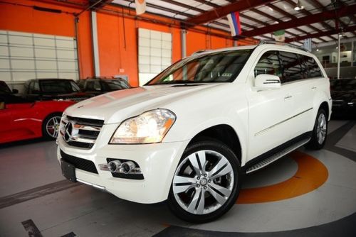 11 mercedes gl450 4matic awd 33k 1 own hk nav pdc cam keyless 3rd row roofs