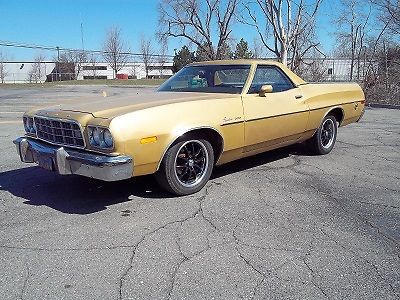 1973 ranchero, 351c-4bl, automatic, ps/pb, factory a/c, calif. &#034;blue-plate&#034; car