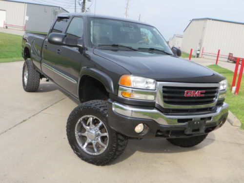 04 sierra 2500 sle 6.6 duramax diesel allison 4x4 lb 2owners new injectors tx