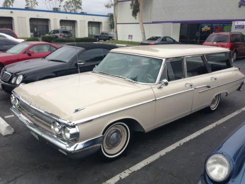 1962 mercury  commuter station wagon only 28,500 original miles