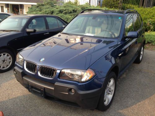 2004 bmw x3 blue clean mint