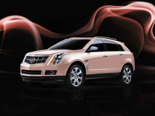 Super rare 2012 pink cadillac srx luxury edition