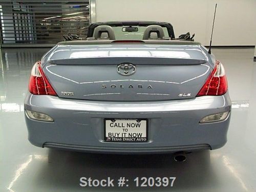 2007 TOYOTA SOLARA SLE V6 CONVERTIBLE HTD LEATHER 84K TEXAS DIRECT AUTO, US $14,980.00, image 5