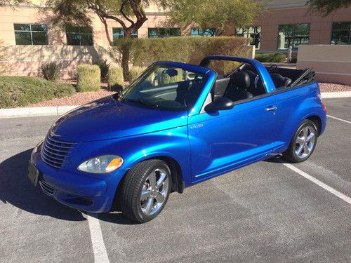 2005 chrysler pt cruiser gt convertible 2.4l ho turbo