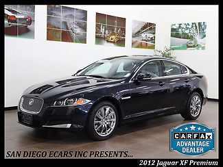 2012 jaguar xf navigation premium chrome wheels factory warranty 1 owner lease