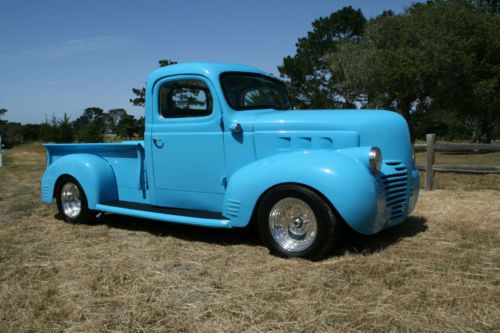 1939 dodge custom street hot rod pickup truck