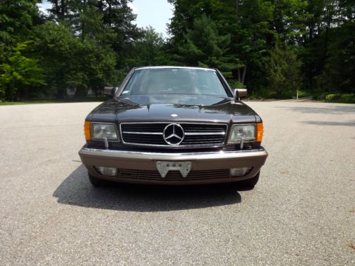 1987 Mercedes Benz 560 SEC "FACTORY SUEDE INTERIOR", US $19,980.00, image 3