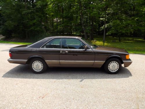 1987 Mercedes Benz 560 SEC "FACTORY SUEDE INTERIOR", US $19,980.00, image 4