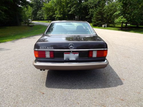 1987 Mercedes Benz 560 SEC "FACTORY SUEDE INTERIOR", US $19,980.00, image 5