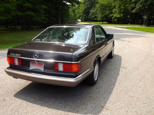 1987 Mercedes Benz 560 SEC "FACTORY SUEDE INTERIOR", US $19,980.00, image 6