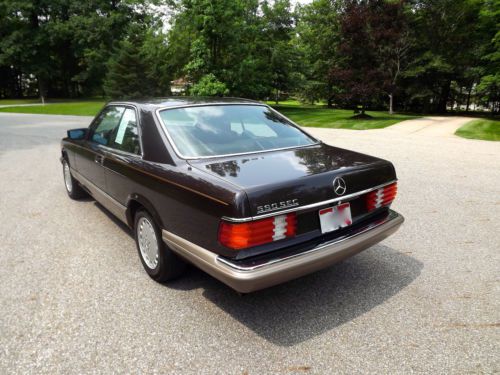 1987 Mercedes Benz 560 SEC "FACTORY SUEDE INTERIOR", US $19,980.00, image 7