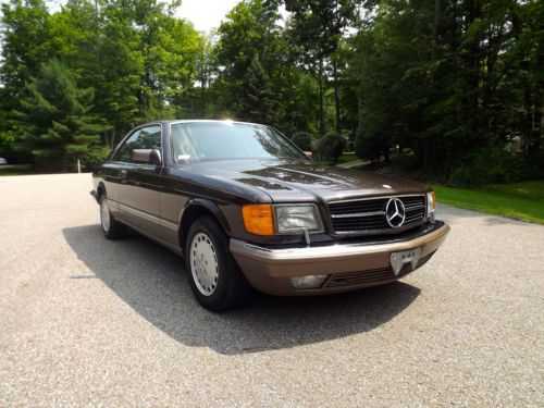 1987 Mercedes Benz 560 SEC "FACTORY SUEDE INTERIOR", US $19,980.00, image 8