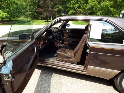 1987 Mercedes Benz 560 SEC "FACTORY SUEDE INTERIOR", US $19,980.00, image 9