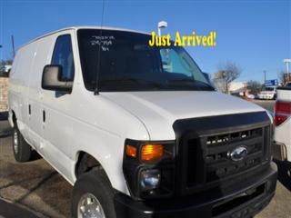 12 ford econoline cargo van e250, a/c, we finance!