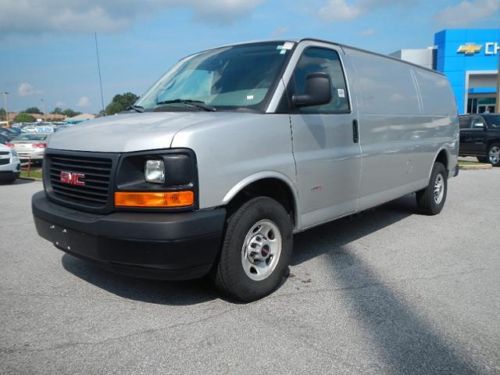 2012 gmc savana g2500 duramax diesel extended cargo van ready to work