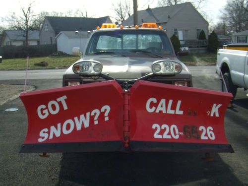 1988 chevy 3500 with boss v snow plow