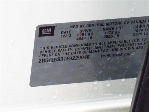 2014 cadillac xts base