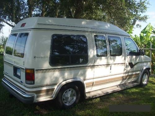 1994 ford e-150 econoline conversion van  5.8l with leather interior