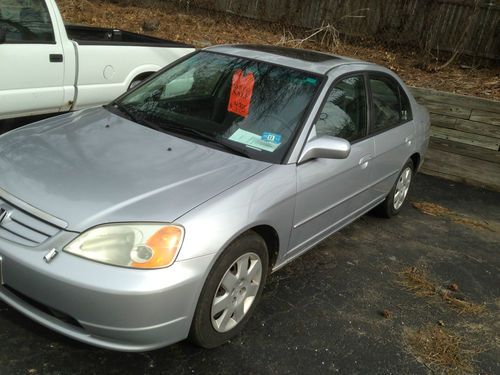 2002 honda civic ex sedan 4-door 1.7l 5 speed